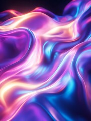 Obraz premium 3d Colorful Abstract art wallpaper on a dark background 