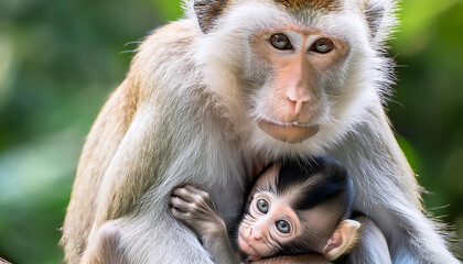 Fototapeta premium Sweet Baby Monkey