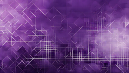 Abstract purple background with layers of texture white overlapping 