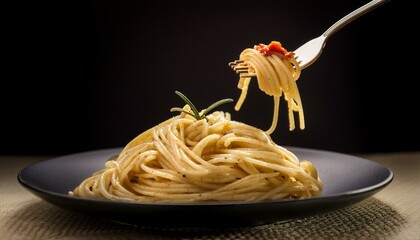 spaghetti with sauce