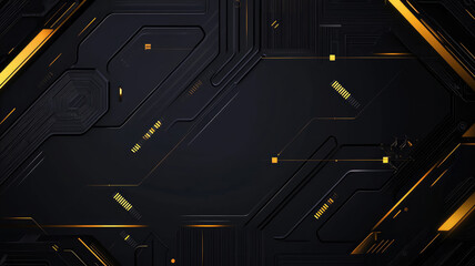 dark high tech background black anodized metal texture abstract geometric shapes modern minimalist flat neumorphism layers - ui / ux layout design, high quality image