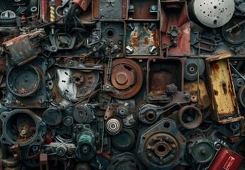 Rusty Metal Parts