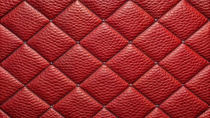 Fototapeta premium Textured red leather background graphic design for creative projects, rich and detailed style