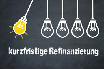 Fototapeta premium kurzfristige Refinanzierung 