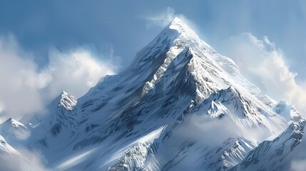 snow capped mountain wallpaper