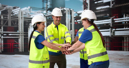 Team Spirit And Cohesion At Oil Refinery