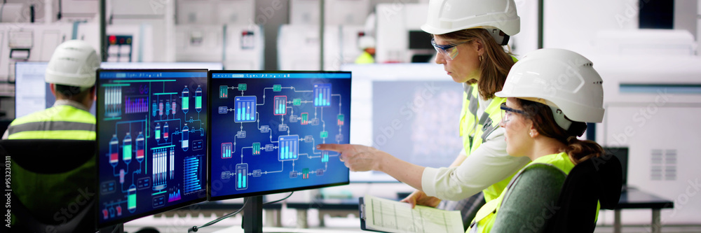 Poster Engineer Operators Using Scada System