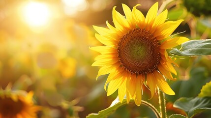 sunflower close up wallpaper