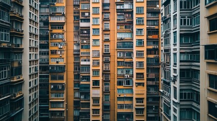 Fototapeta premium Suburban Hangzhou apartments