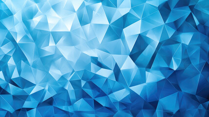 Fototapeta premium abstract blue background pattern with modern geometric triangles shapes and nice texture, extremely detailed image