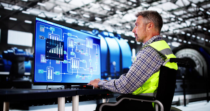 Engineer Operator Using Scada System