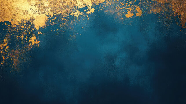 gradient pastal blue and gold backgrounds abstract textured, highly detailed image