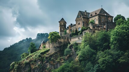 historic castle wallpaper