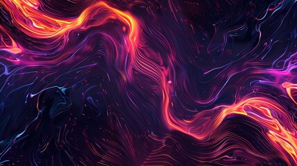 neon abstract pattern wallpaper