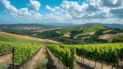 Hills and mountain wallpaper