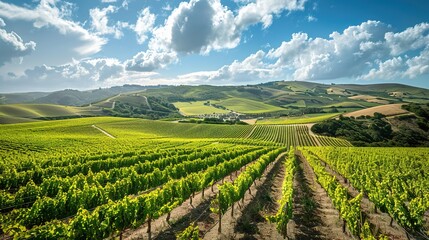 Naklejka premium Hills and mountain wallpaper