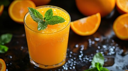 freshly squeezed orange juice