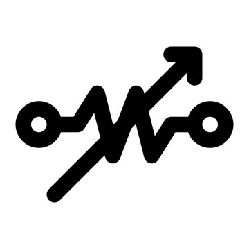 variable, resistor, rheostat, ieee, electrical outline icon