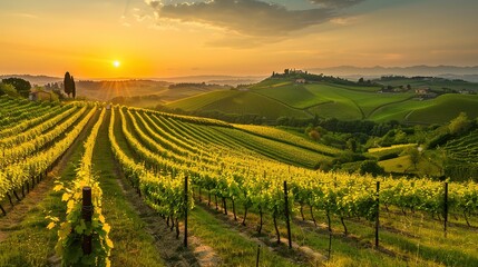 Naklejka premium Hills and mountain wallpaper