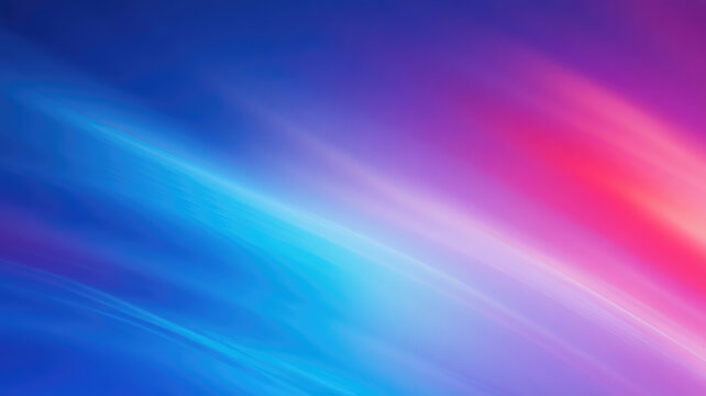 abstract blurred background with vibrant gradients of blue, purple, and red, creating a smooth and dreamy visual effect, high definition image