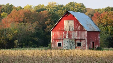 rustic barn wallpaper