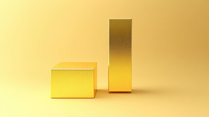 a single golden letter stands out on a solid gold background, detailed and intricate image