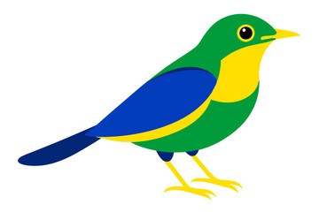 Obraz premium rufous bellied thrush