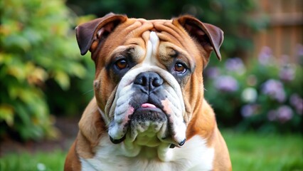 Obraz premium Male English Bulldog
