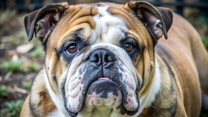 Obraz premium Male English Bulldog