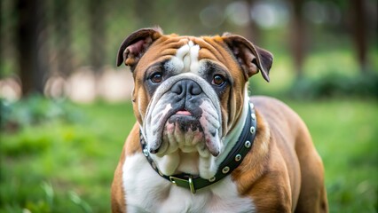 Fototapeta premium Male English Bulldog