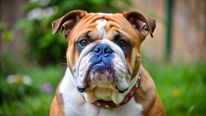 Fototapeta premium Male English Bulldog