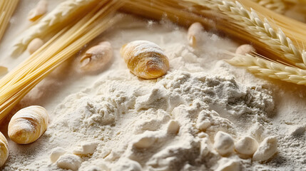 gluten free food flour bread pasta 