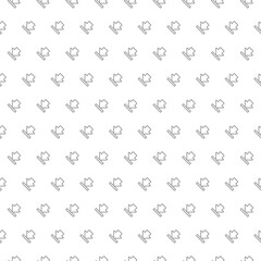 Loading icon isolated seamless pattern on white background
