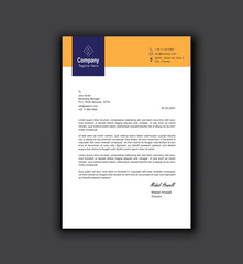 corporate modern letterhead design template. creative modern letterhead design template for your business. letterhead, letterhead, simple minimal letterhead design.