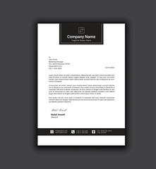 corporate modern letterhead design template. creative modern letterhead design template for your business. letterhead, letterhead, simple minimal letterhead design.