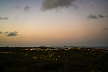 Aruba – picturesque view of a Caribbean island