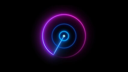 Searching HUD Radar Screen Technology Illustratin Background.