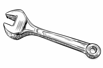 Printable coloring page featuring a detailed illustration of repair tools, ideal for DIY enthusiasts, kids, and creative coloring activities.
