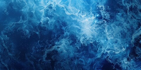 Obraz premium Serene Blue. Minimalist aesthetic concept