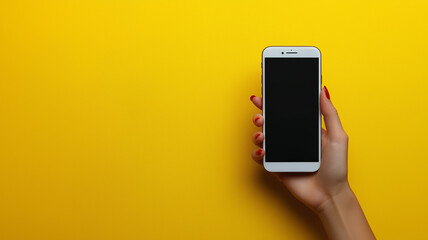 phone in hand