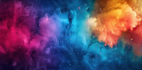 Naklejka premium Vivid Colors. Colorful wallpapers high detailed plain background concept