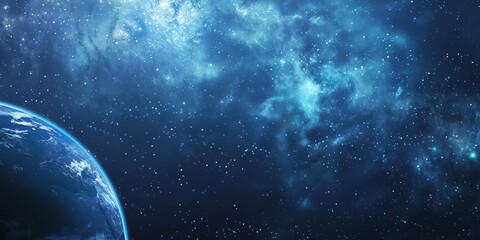 Obraz premium Modern Minimalist. Simple and sleek computer desktop background concept