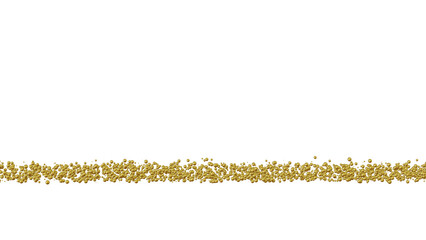 光り輝く金の粒子が飛び散るイラスト