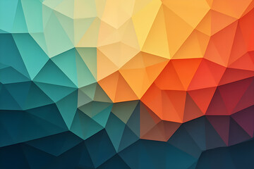 Fototapeta premium 4K Abstract wallpaper colorful design, shapes and textures, colored background, teal and orange colores.