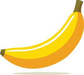 a banana is shown on a white background