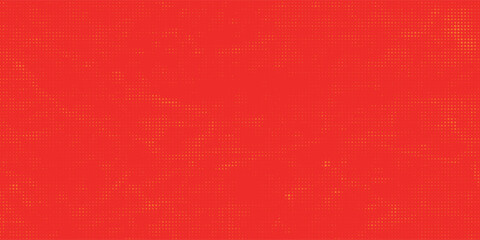 Fototapeta premium Dots halftone orange color pattern gradient texture with technology digital background. Dots pop art comics with summer background.