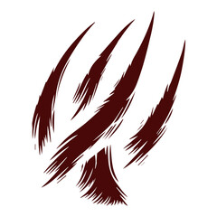 animal Claw scratches mark