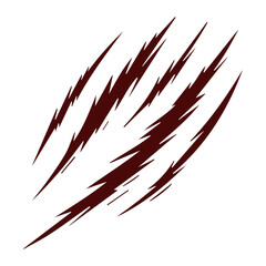 animal Claw scratches mark