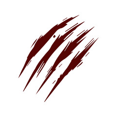 animal Claw scratches mark