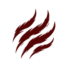 animal Claw scratches mark